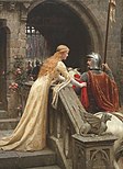 Edmund Leighton's God Speed!; c. 1900.[160]