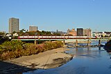 Brücke über den Oto bei Okazaki