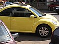 Yellow 1998 New Beetle