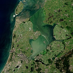 North Holland, Flevoland and parts of Friesland (Large File Size)