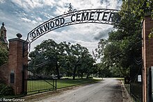 Oakwood Cemetery in Fort Worth, Tarrant County