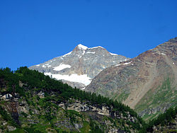 Piz Cambrena von Cavaglia aus gesehen (2009)