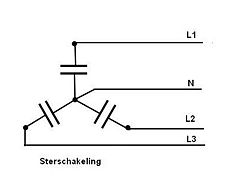 Sterschakeling condensatoren