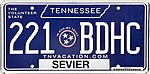 2022 Tennessee "In God We Trust" license plate