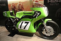 Driecilinder tweetakt Kawasaki H 2 R