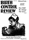 Cover of Birth Control Review (July 1919)