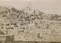 Der Tourab-Friedhof in Kairo, Ende 19. Jh. Fotografie: Luigi Fiorillo