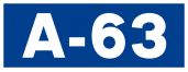 Autovía A-63