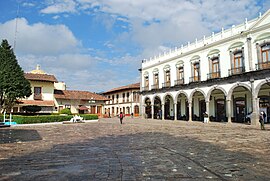 Zacatlán – Parque Central und Palacio Municipal