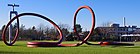 Gartenschlauch by Claes Oldenburg at Eschholzpark Freiburg