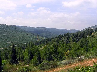 Judäisches Bergland nahe Jerusalem