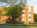 KMNR's building at 10th and State Street