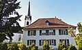 Reformierte Kirche Langrickenbach mit ehemaligem Pfarrhaus