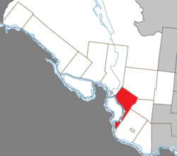 Location within Pontiac RCM