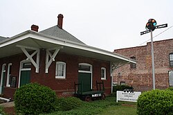 McBee Railroad Depot, built in 1914