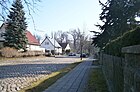 Viktoriastraße, Blick von Elfenallee Richtung Ost zum Viktoriapark