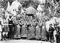 Pushpa Sundar Tuladhar (right), Swayambhu, 1921.