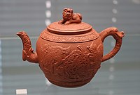 English red stoneware, early 1700s