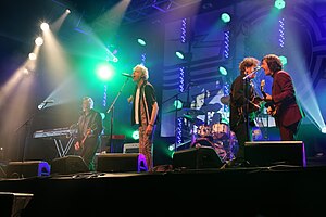 The Boomtown Rats performing at Concert at the Kings 2014