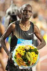 Der angeschlagene Olympiasieger von 2008 Asbel Kiprop wurde Zwölfter