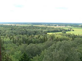 Landschap bij Ebavere