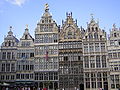 Anvers: "Grote Markt (Büyük Çarşı)" meydanında "Loncalar Evi"
