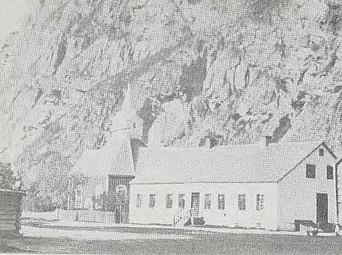 Picture of the old church (1864–1885)