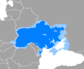 Ukrainian Language distribution