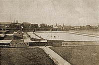 Idrottsplatsen, the first home ground of IFK Göteborg, at the turn of the century.