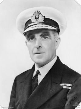 Rear Admiral John Crace, 1940