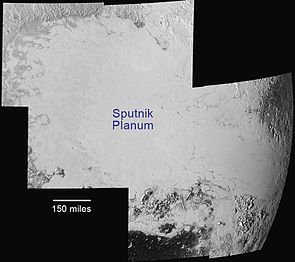 Sputnik Planum'un komposit resmi