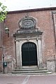 North entrance with 1620 decoration in the manner of Lieven de Key.