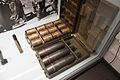 box of 100 mm Polish artillery shells