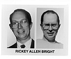 Rickey Allen Bright FBI Most Wanted Poster