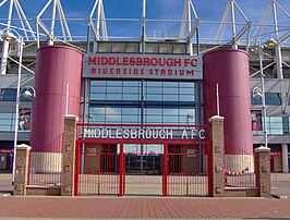 Hoofdingang Riverside Stadium