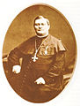 Rómer mit dem Orden der Eisernen Krone, den er 1873 verliehen bekam