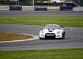 Ein Nissan GT-R von Sumo Power GT in Silverstone 2010