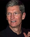 Tim Cook 5 بار مذکور: 2022, 2021, 2016, 2015، اور 2012 (آخری مرتبہ 2020, 2019, 2018, 2017، اور 2014)