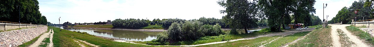 Tiszapart panoráma