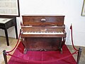 Pianino Pleyel Nr. 6668, heute in der Kartause von Valldemossa, Zelle 4.