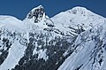 Vicuna Peak in winter