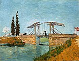 The Langlois Bridge at Arles, 1888, Wallraf-Richartz-Museum, Cologne (F570)