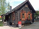 Russian log house Izba