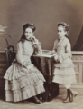 Tatiana and her older sister Zinaida