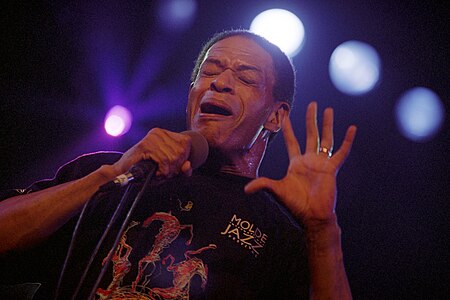 Al Jarreau i Idrettens hus, 1996