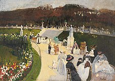 Le parc von Martha Stettler, 1910