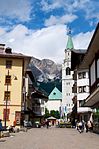 Die Innenstadt von Cortina