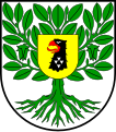 Adlerkopf im Wappen von Ahrensbök, redend