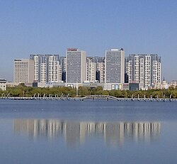 Wanbao Lake in Sartu District, Daqing