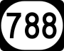 Kentucky Route 788 marker